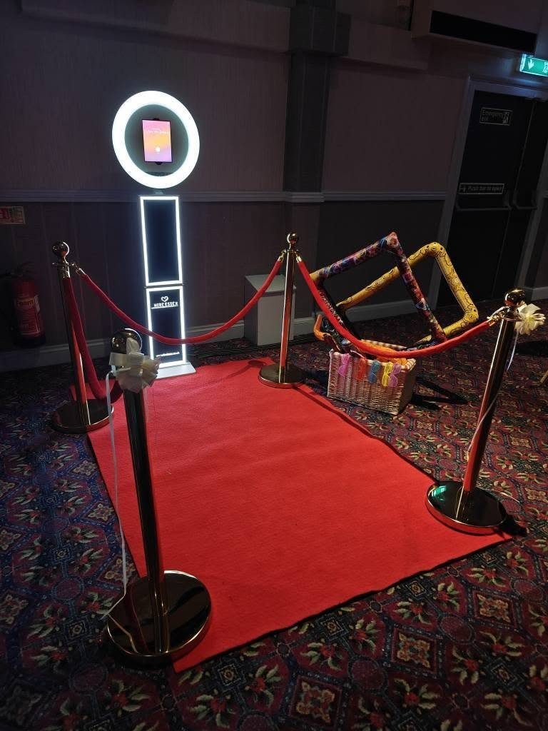 Photo booth hire at an Essex wedding reception